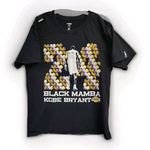 Kobe Bryant Shirt Black Mamba #24 Lakers UNK Basketball Los Angeles